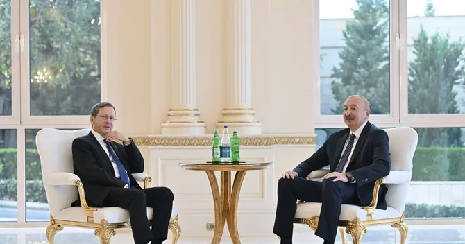 İlham Əliyev ilə İsrail Prezidenti arasında görüş olub