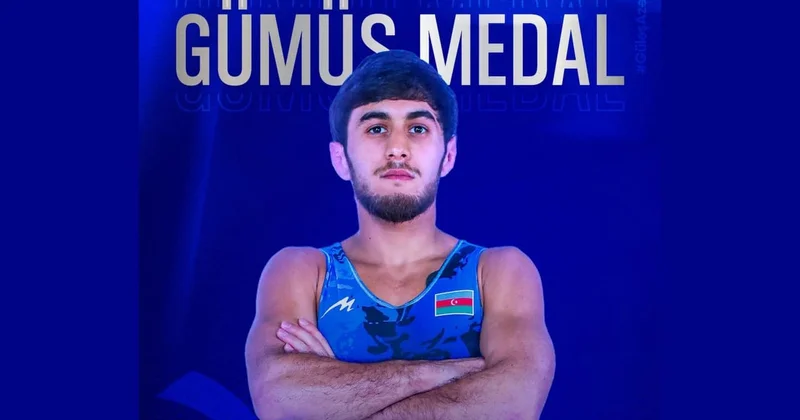 Azərbaycan güləşçisi U 23 dünya çempionatının gümüş medalına sahib olub