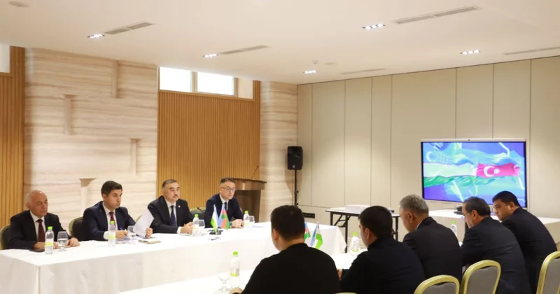 Azərbaycanın Özbəkistandakı səfiri Dr. Rəşad Məmmədov Buxara vilayət hakiminin müavini və Buxara Dövlət Universitetinin rektoru ilə görüşüb