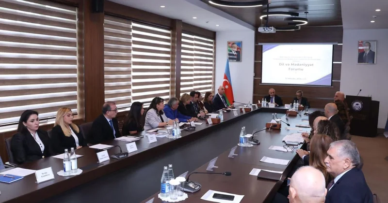 BSU da “Dil və mədəniyyət” forumu keçirilib FOTO
