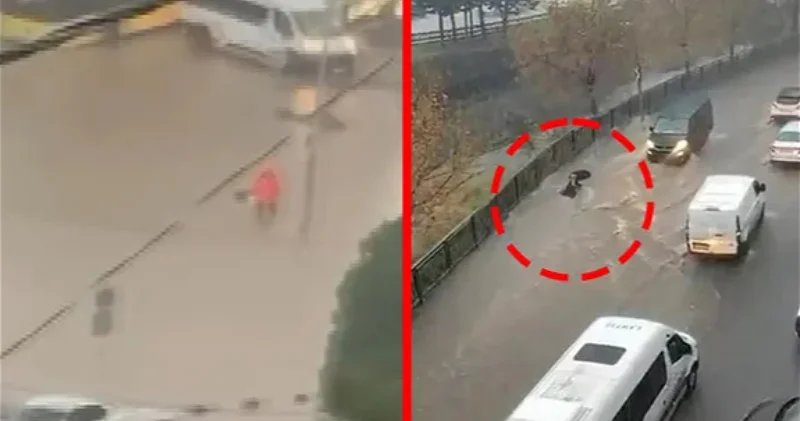 В Стамбуле ливни превратили улицы в реки: женщину унесло потоком воды ФОТО ВИДЕО