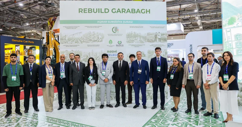 Kənd Təsərrüfatı Nazirliyi 6 cı “Rebuild Garabagh” sərgisində təmsil olunur