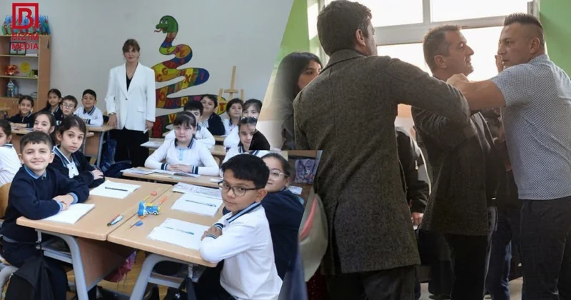 Şagirdlərin nümunəvi məktəb həyatı və ideoloji təxribatın çirkin üzü FOTO/VİDEO
