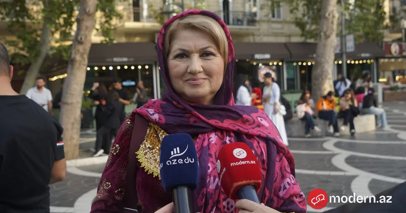 İstərdim ki, kəlağayıdan gündəlik həyatımızda da istifadə edək Nailə İsmayılova