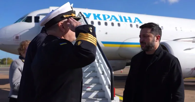 Зеленский на Туманном Альбионе видео