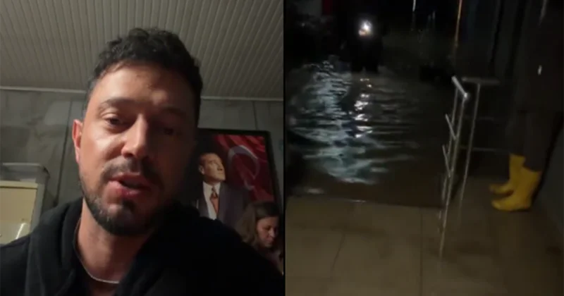 Murat Bozun da olduğu studiya suya qərq oldu Köməksiz qaldılar+Video
