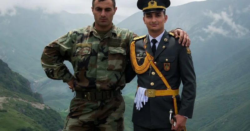 Qəhrəman gizir, şad xəbərim var Oğlun zabit oldu...