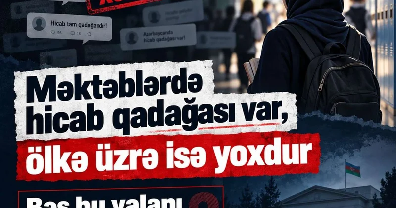 Azərbaycana qarşı eyni mərkəzdən hücum: "Hicab qadağası" yalanını kimlər körükləyir?