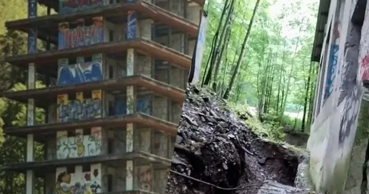 11 otelli lüks kurort “kabus şəhər”ə çevrildi