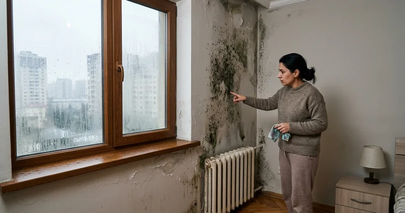 Evinizin divarları nəmlənir? Çıxış yolu BUDUR