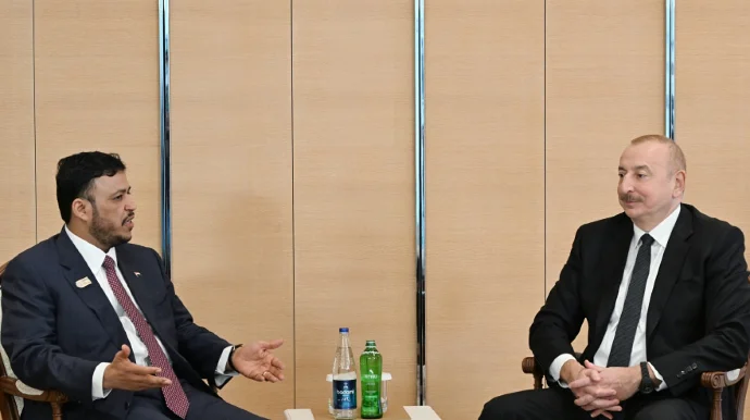 Prezident Yəmənin vitseprezidenti ilə görüşdü