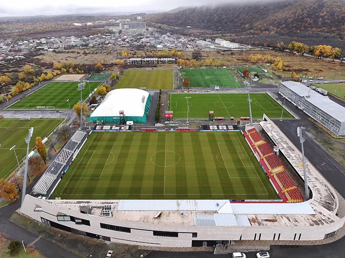 Qəbələ şəhər stadionunda işlər yekunlaşdı