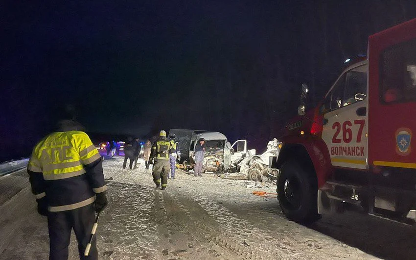 Rusiyada ağır yol qəzasında beş nəfər ölüb