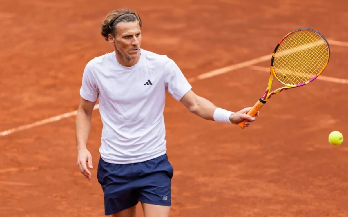 Dieqo Forlan tennis karyerasına məğlubiyyətlə başlayıb