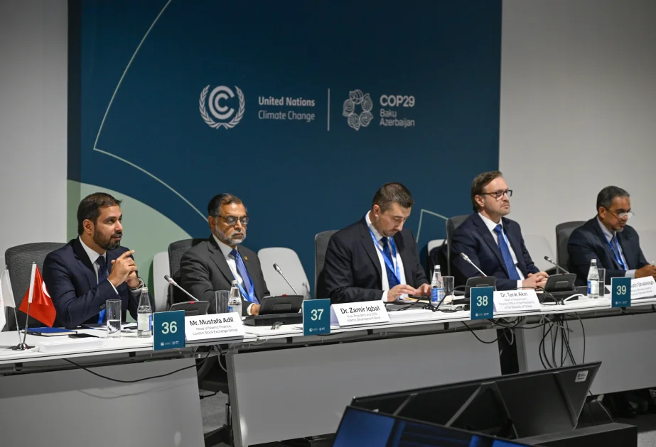 COP29 çərçivəsində dünyada İslam maliyyələşməsi müzakirə olunub AZƏRTAC