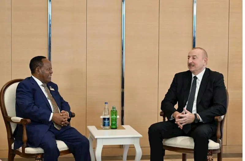 İlham Əliyev Efiopiya prezidenti ilə görüşdü