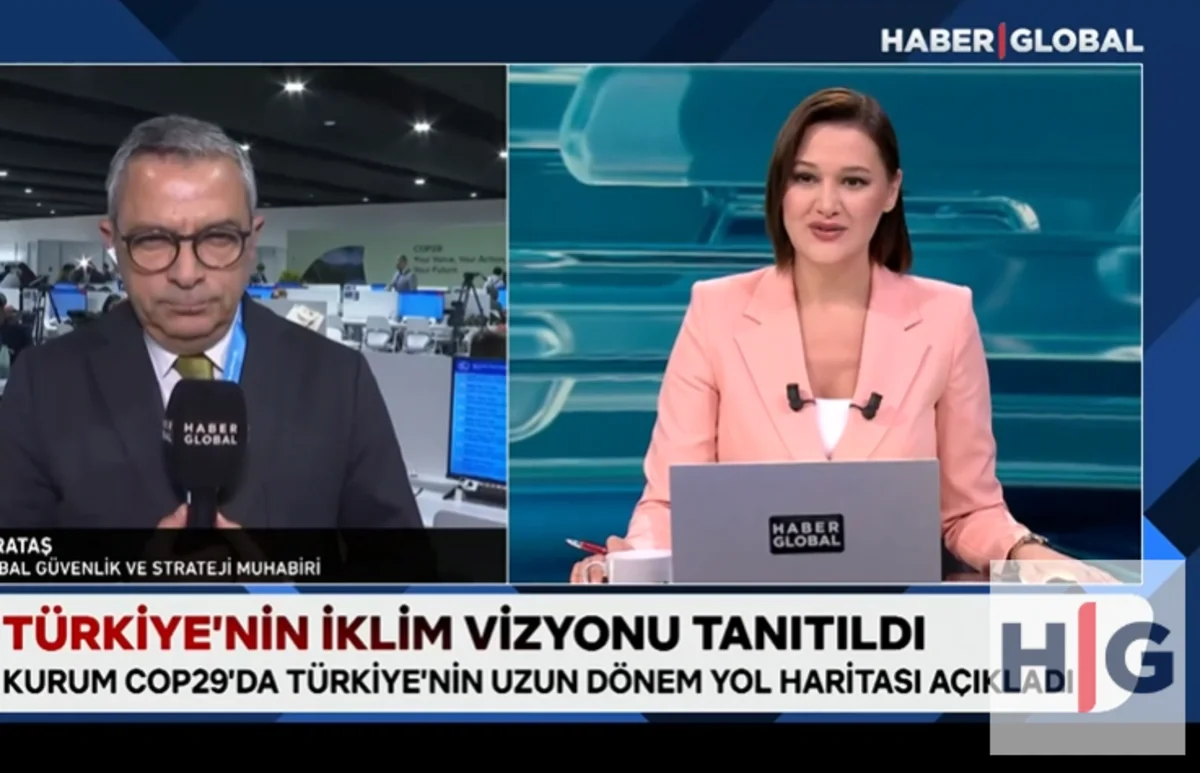 COP29da Türkiyənin İqlim üzrə yol xəritəsi təqdim edildi