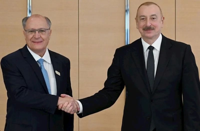İlham Əliyev Braziliyanın vitseprezidenti ilə görüşdü