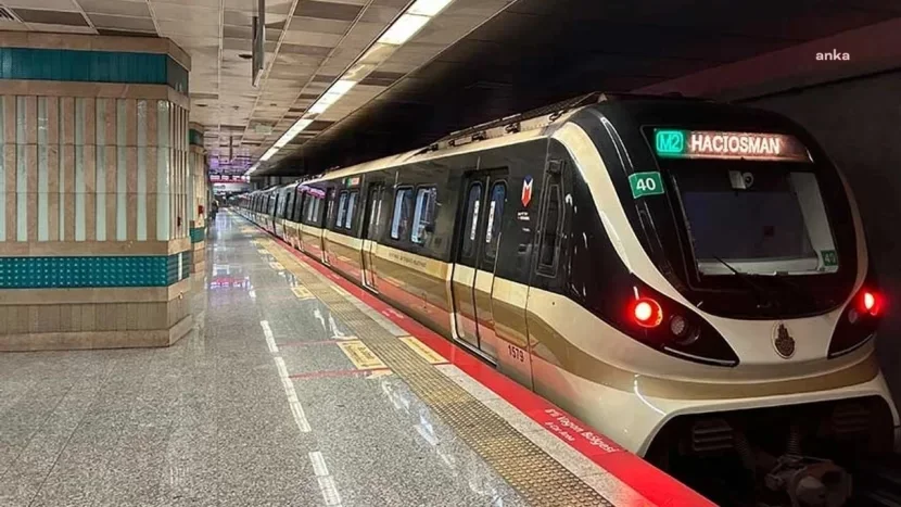 İstanbul metrosunda güclü YANĞIN KONKRET