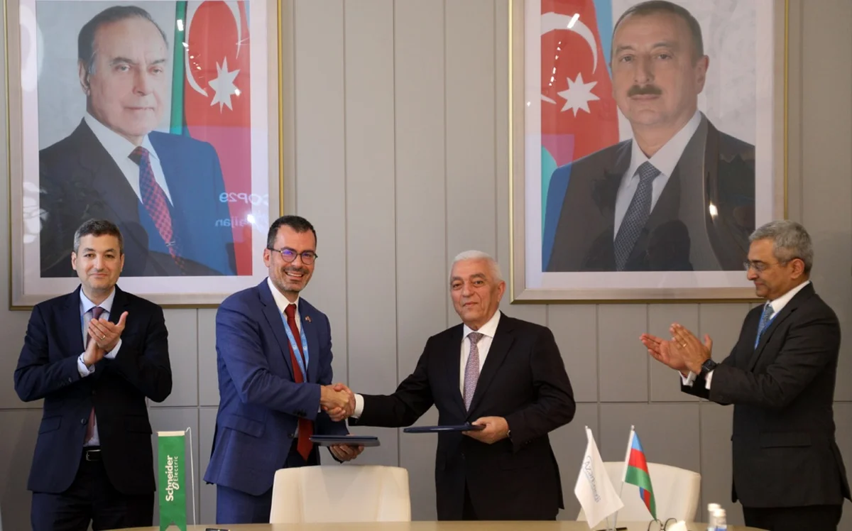 “Azərenerji” ASC ilə “Schneider Electric” memorandum imzaladı