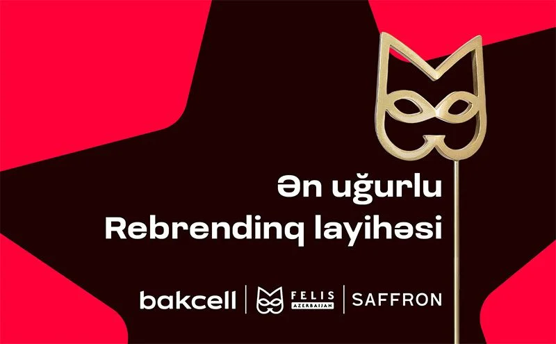 “Bakcell” “Ən Uğurlu Rebrendinq” mükafatına layiq görüldü