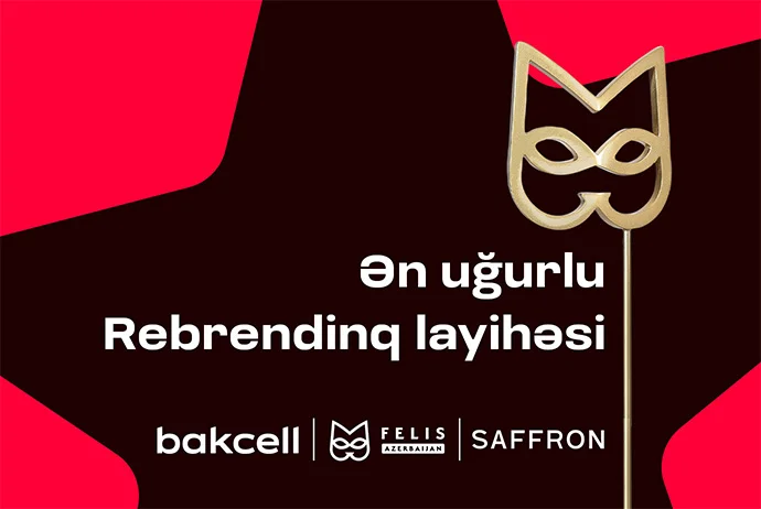 “Bakcell” “Ən Uğurlu Rebrendinq” mükafatına layiq görüldü