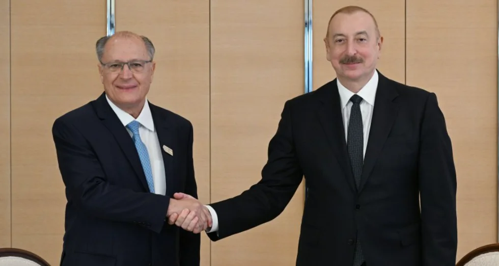 İlham Əliyev Braziliyanın vitseprezidenti ilə GÖRÜŞDÜ