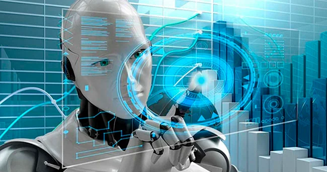 Moskvada təqdimat zamanı süni intellektli rus insanabənzər robotu səhnədə yıxıldı