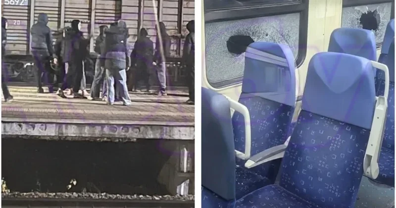 Погром на станции Монино : ранены сотрудник МЖД, задержаны подростки ФОТО