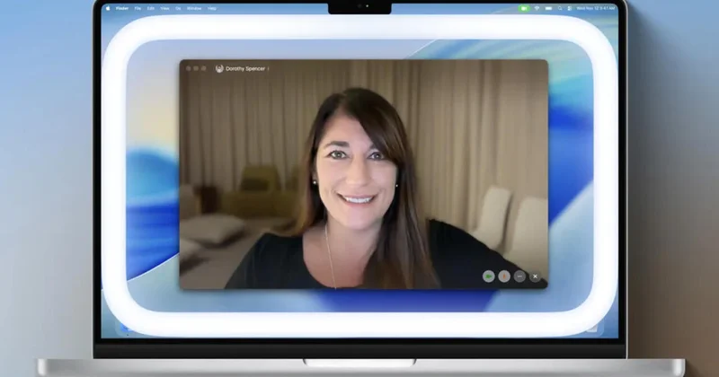 В компьютерах Apple появится функция студийного освещения