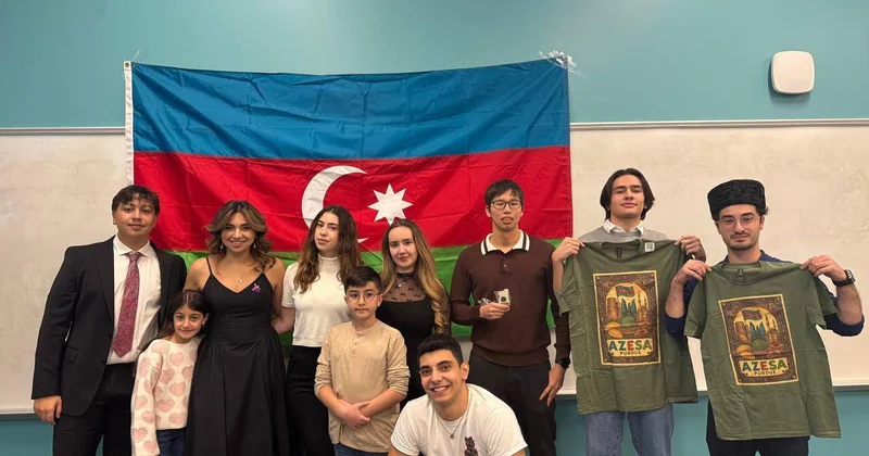 ABŞ nin Perdyu Universitetində 8 Noyabr Zəfər Günü və 9 Noyabr Dövlət Bayrağı Günü qeyd edilib FOTO