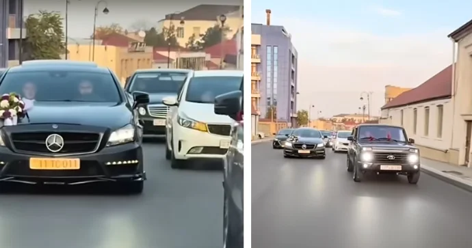 Avtoxuliqanlıq edib yola pul səpənlər saxlanıldı İkisi həbs olundu, qalanına isə... VİDEO