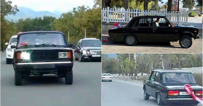 İsmayıllıda “VAZ”ın qabağını qaldırıb nömrəsiz sürən sürücü 90 BS 437 VİDEO