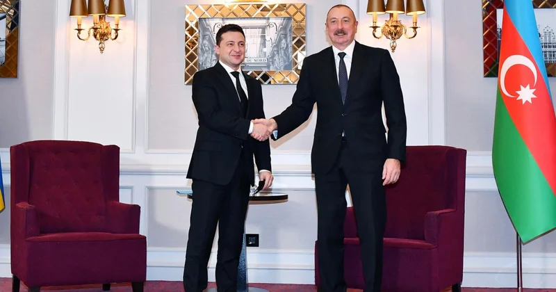 Zelenski və İlham Əliyev arasında telefon danışığı olub