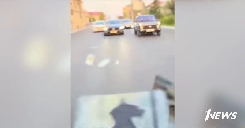 Разбрасывали деньги и нарушали правила дорожного движения: в Губе арестованы участники свадебного кортежа ВИДЕО