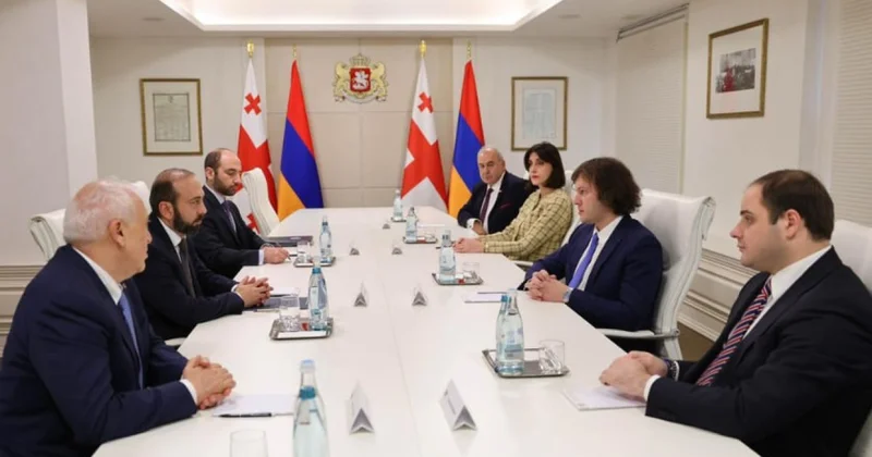 Kobaxidze Mirzoyanla görüşdü