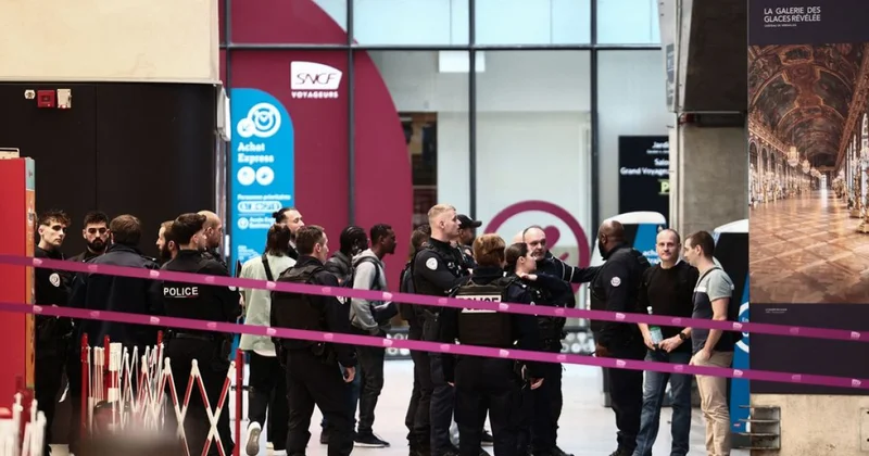 Парижская полиция открыла огонь по вооруженному ножом мужчине