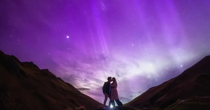 Красота южного полярного сияния ФОТО