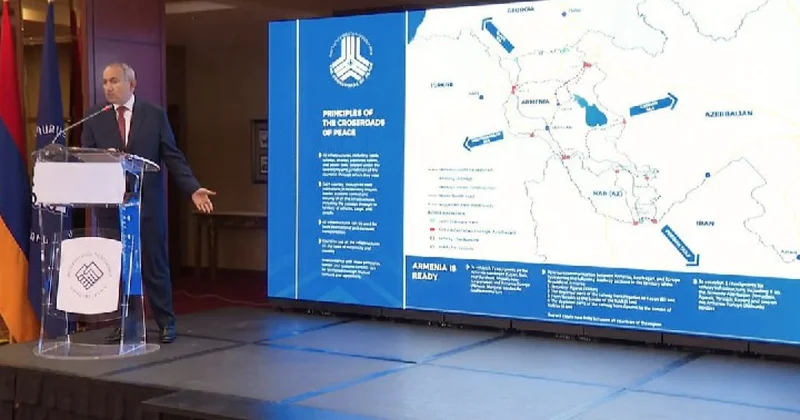 Paşinyan “Tramp marşrutu”nun idarəçiliyindən danışdı