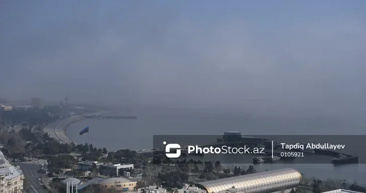 Погода в Баку и на Абшероне 15 ноября: переменная облачность, местами туман и морось