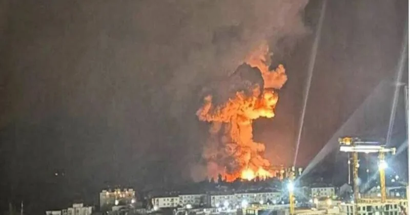 Novorossiysk Ukrayna dronlarının kütləvi hücumunaməruz qalıb