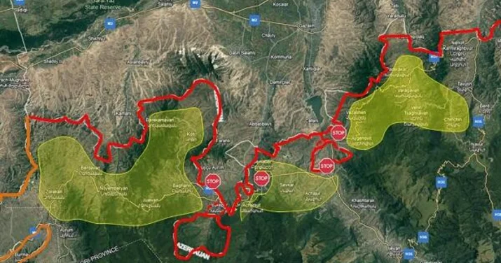 Ermənistan ikiyə bölünəcək: Bu ərazilərə Azərbaycan nəzarət edəcək