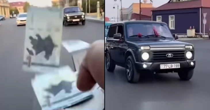 Toy kortejində avtoxuliqanlıq: DİN görüntülərə reaksiya verdi VİDEO