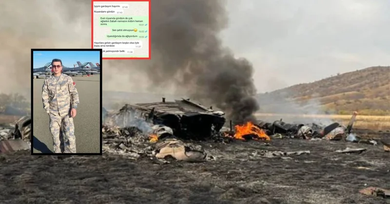 Təyyarə qəzasında həlak olan gizirin son yazışması: Yuxuda gördüm ki, şəhid olmusan FOTO