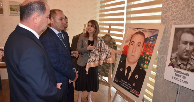 Şəhid mayor Emin Süleymanova həsr olunmuş kitabın təqdimatı olub