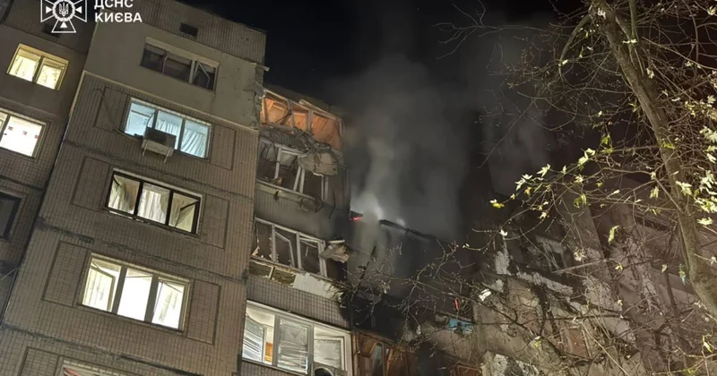 Kiyevə hava hücumu olub, ölən və xəsarət alanlar var