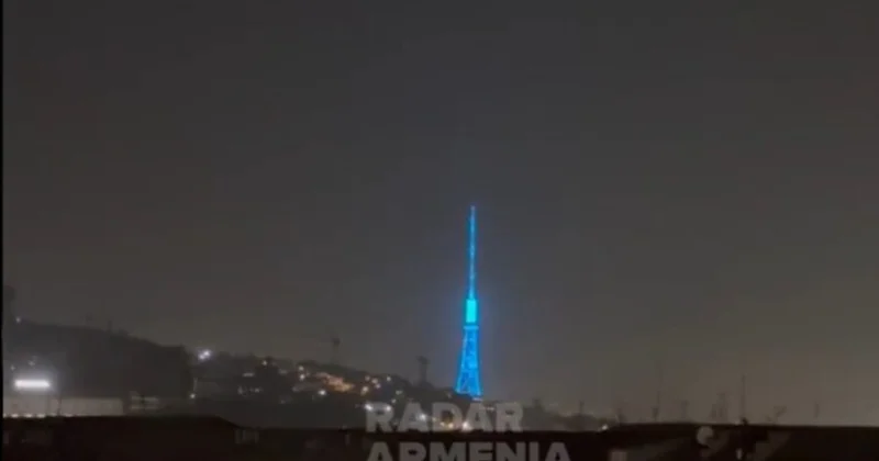 Bayrağımızla bağlı görüntü erməniləri dəli etdi, Araik qəzəbləndi VİDEO