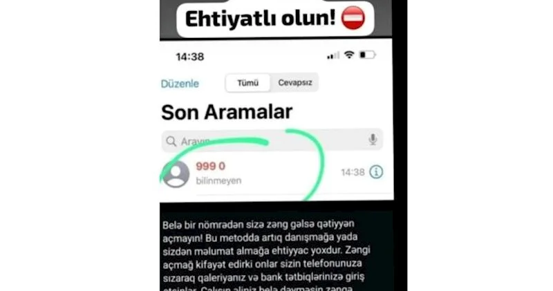 DİN “9990” və “7770” ilə bağlı məlumat yaydı