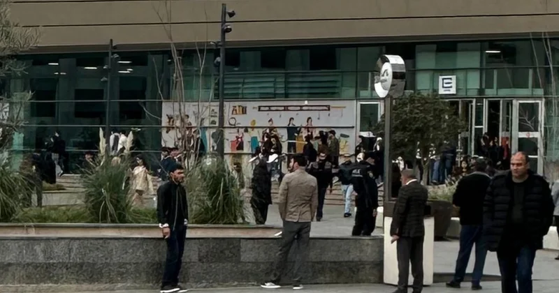 Задымление в бакинском метро