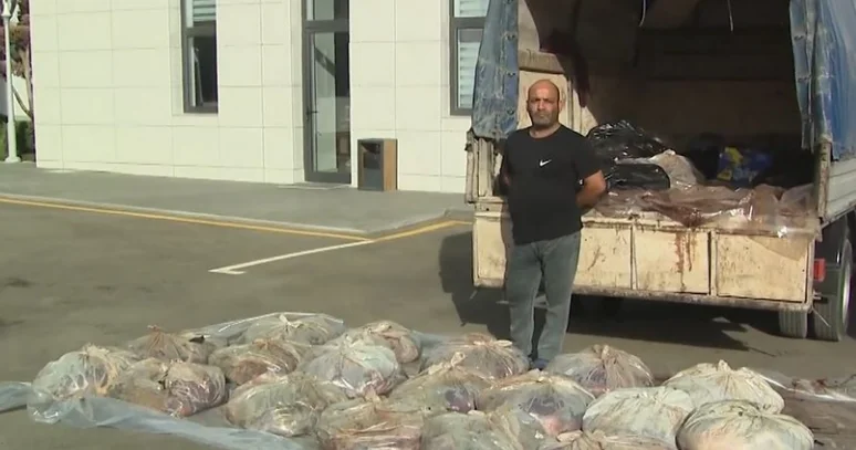 В Баку задержали группу лиц за продажу непригодного мяса ВИДЕО